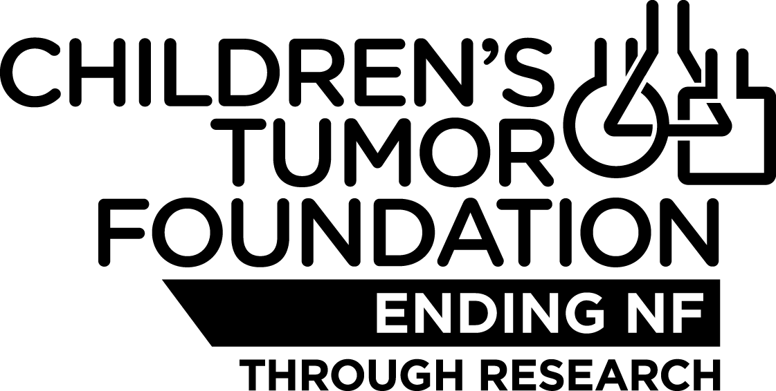 Childrens Tumor Foundation logo in black