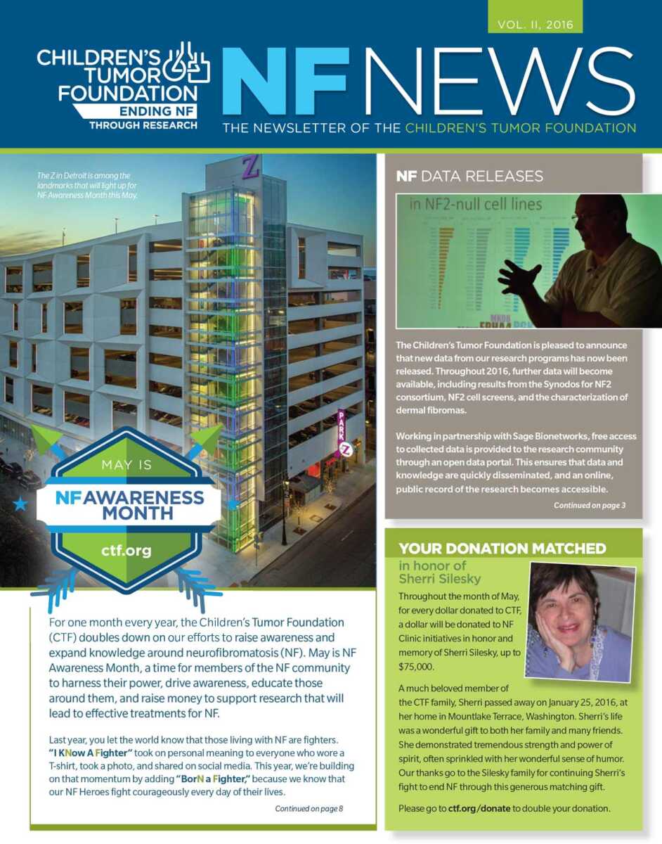 The cover of the nf news.