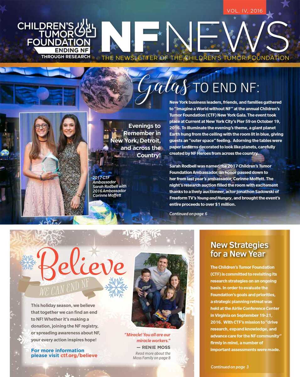 The cover of the nf news.