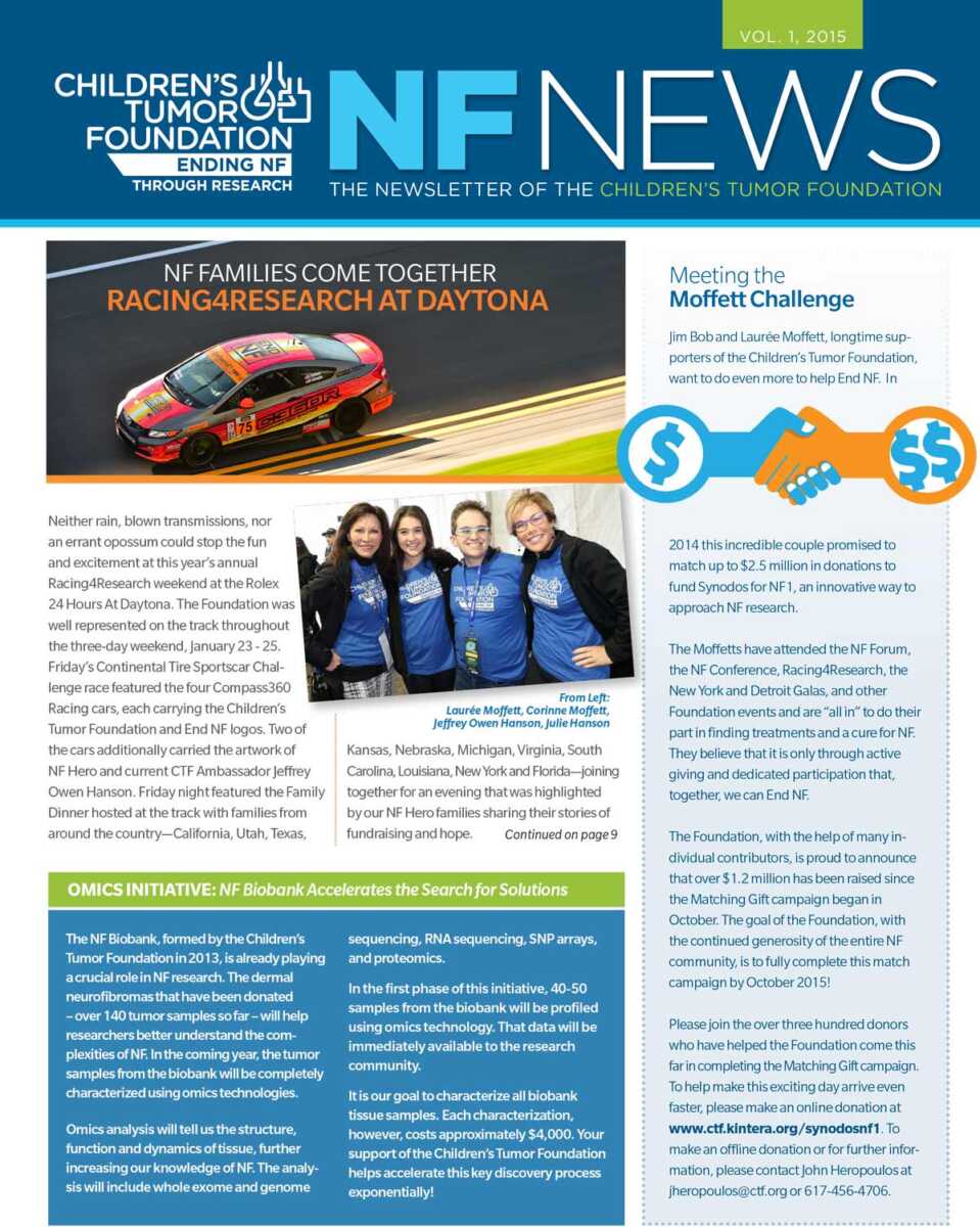 The cover of the nf news.