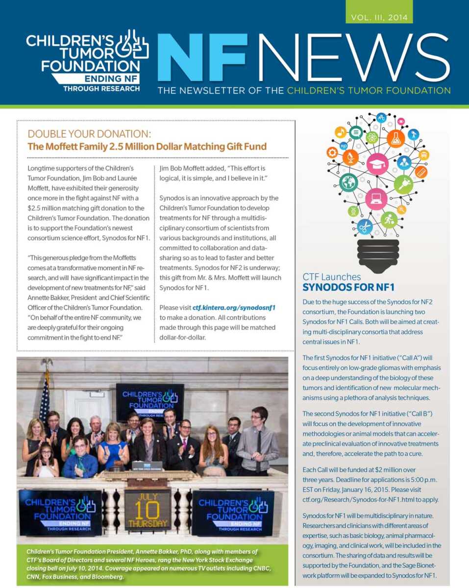 The cover of the nf news.