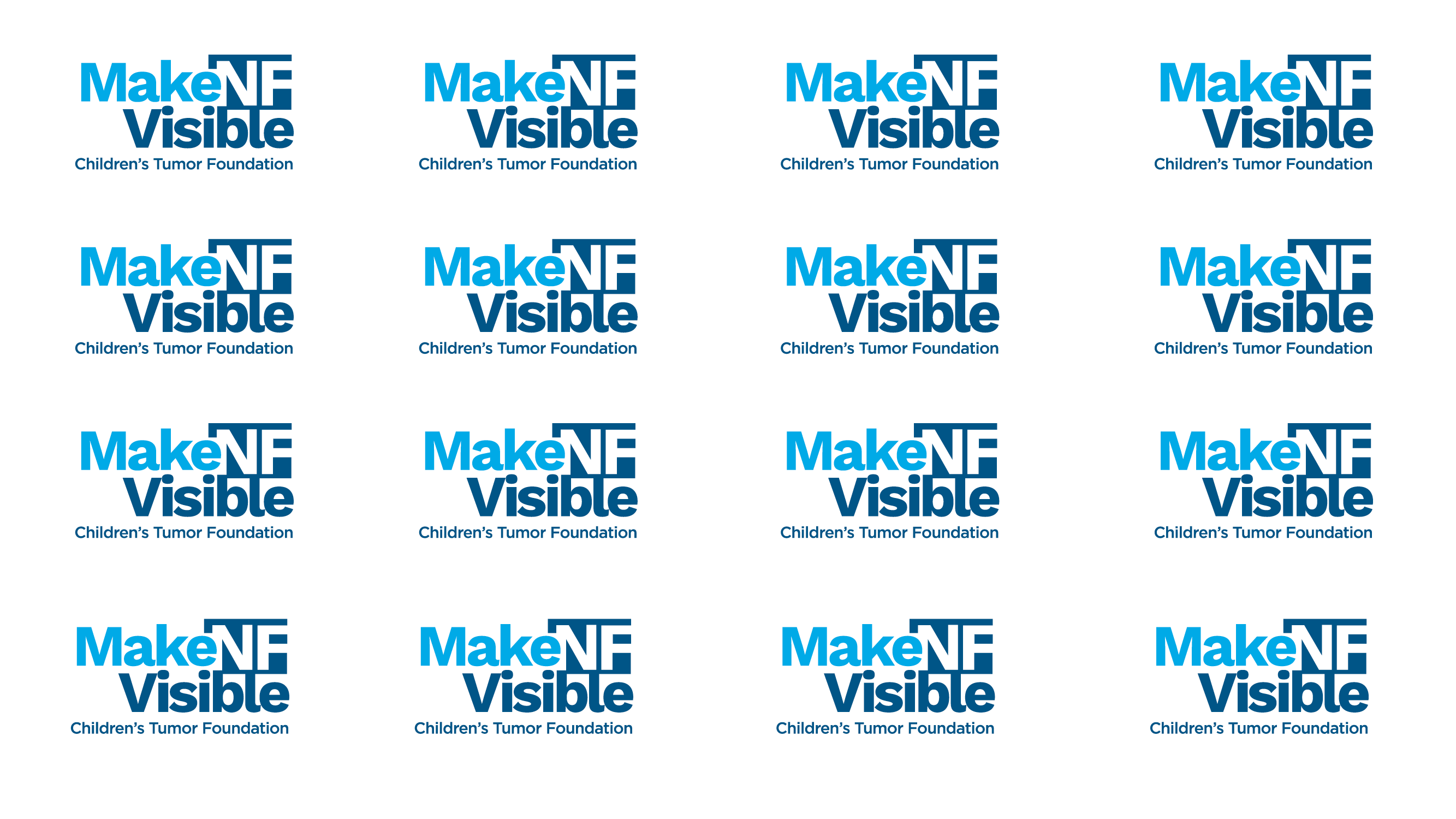 Make NF Visible Step and Repeat Logo Background